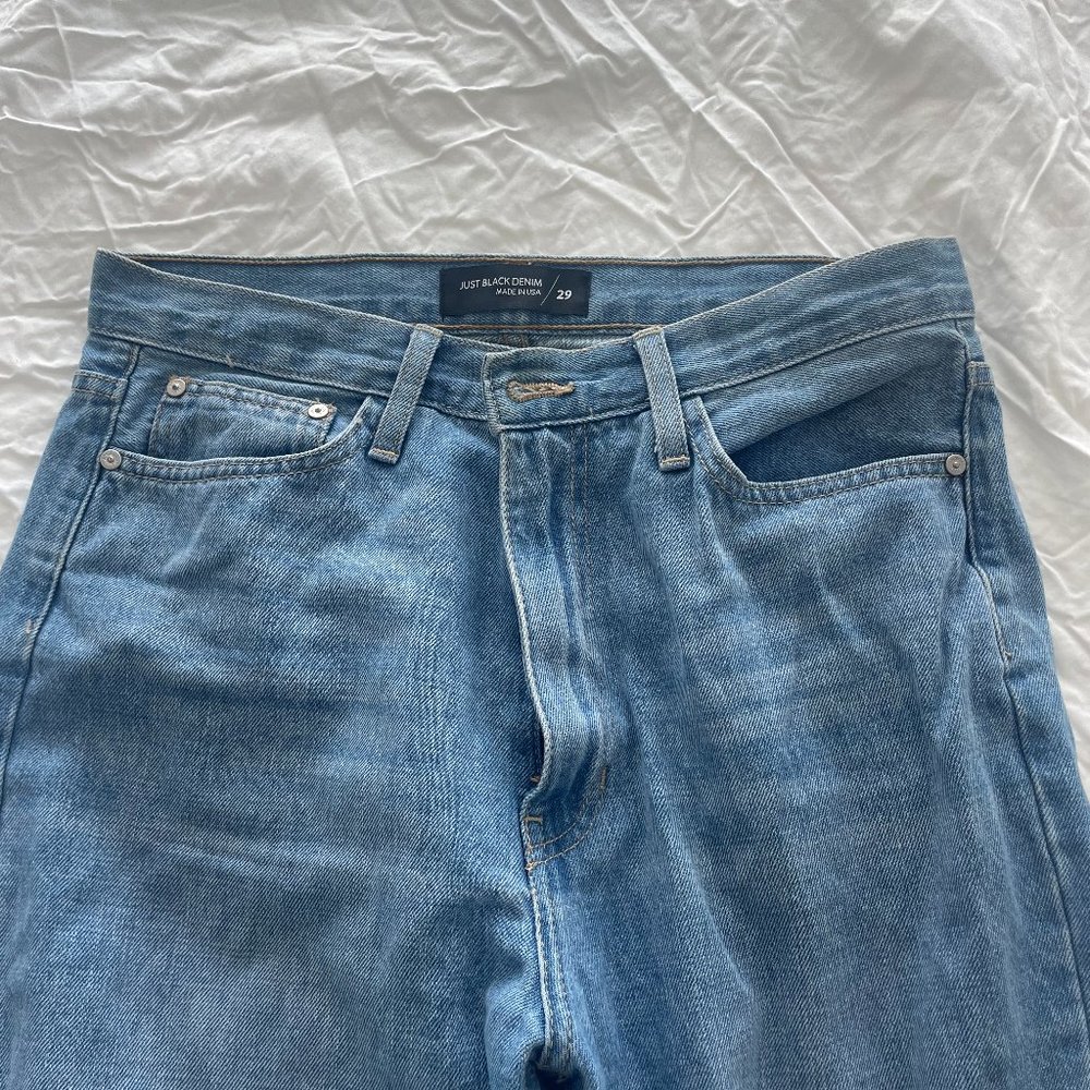 Just Black Denim - Straight Leg Jeans
